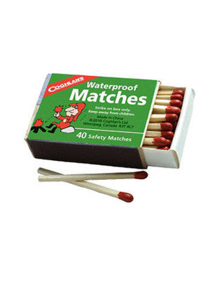 Waterproof Matches (Pack of 40)
